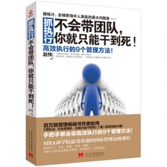 抓执行：不会带团队，你就只能干到死！