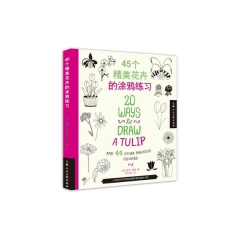 45个精美花卉的涂鸦练习