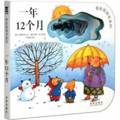 奇妙洞洞书系列第三辑（8册）一年12个月