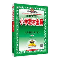 18春：小学教材全解/六年级语文下(人教版)